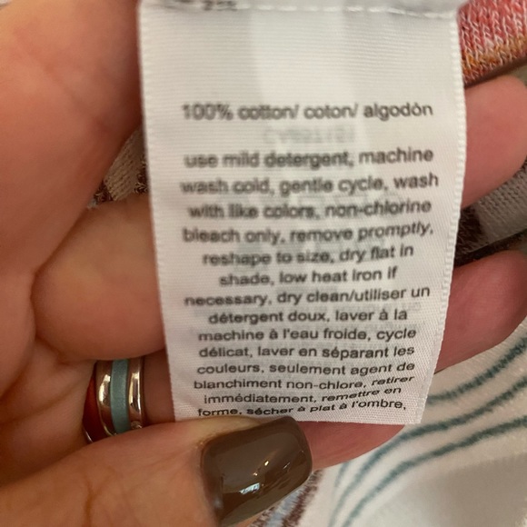 Tommy Hilfiger lightweight cotton sweater, size Medium - Picture 6 of 6